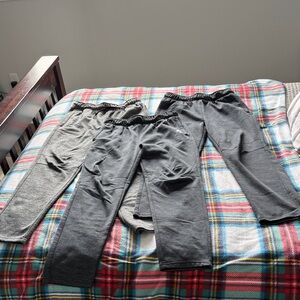 Kids Gray Sweatpants Set